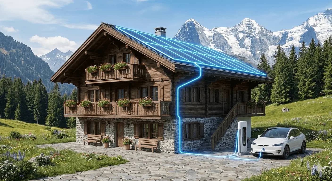 Residential solar panel installation in Switzerland — compare certified local installers